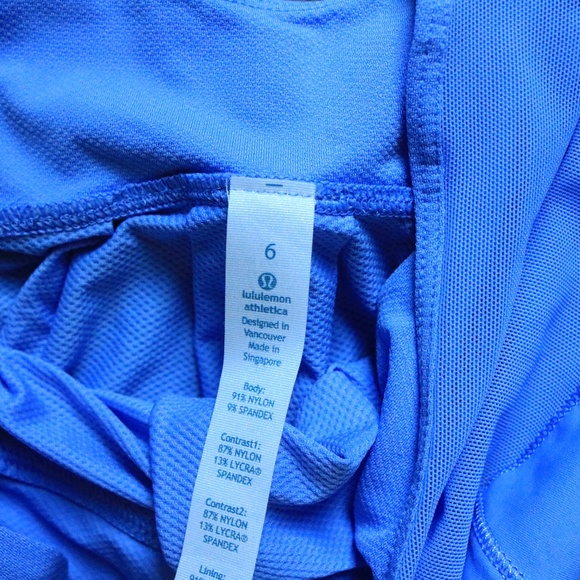 Lululemon Lullaby Blue Elevate Athletic Tank - Picture 8 of 8